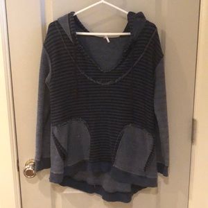 Free People navy sweater